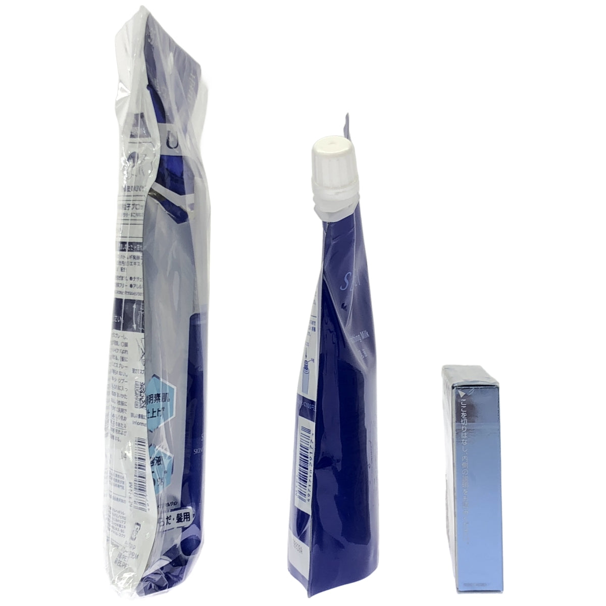 Z000 雪肌精 スノー CC パウダー 02 8g & スキンケア UV エッセンス ミスト 60ml & クリアウェルネス スムージング ミルク 120ml 3個セット