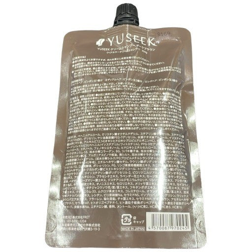 CD68 K YUSEEK ユーシーク クリームシャンプー ダークブラウン 350g
