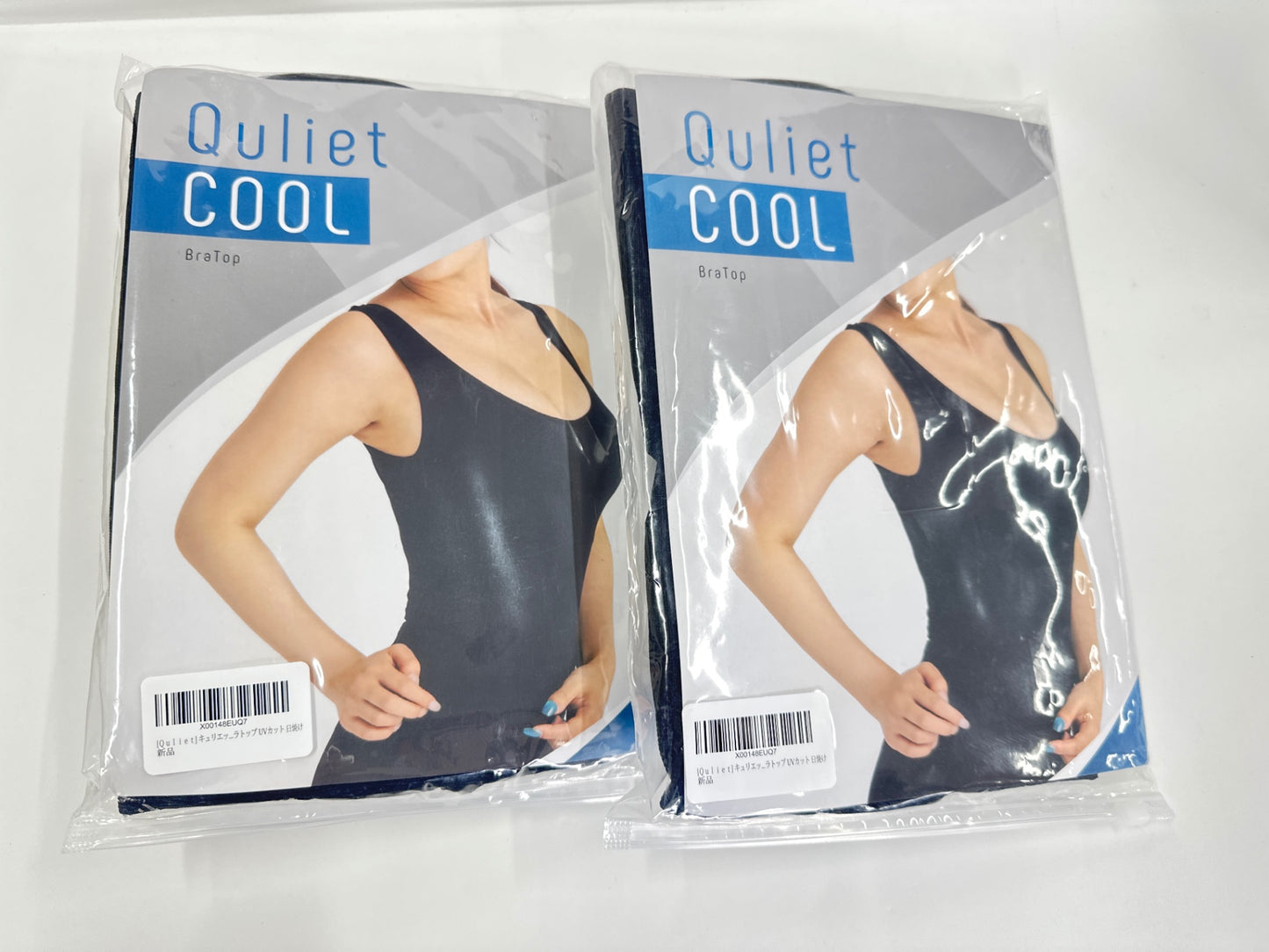 C819 Quliet COOL Bratop キュリエット クール ブラトップ 2個セット UVカット 日焼け