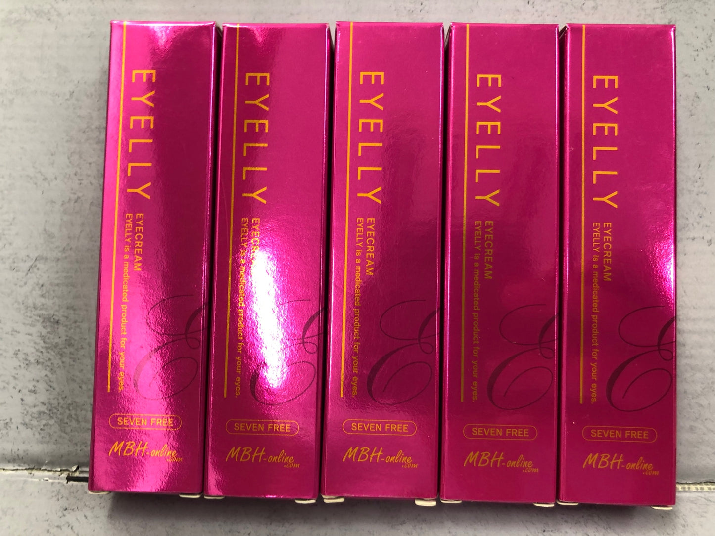 C704 K ★アイリー EYELLY 目元 口元のシミシワ たるみ くすみ 対策 アイクリーム 薬用目元美容液 15g 5本セット