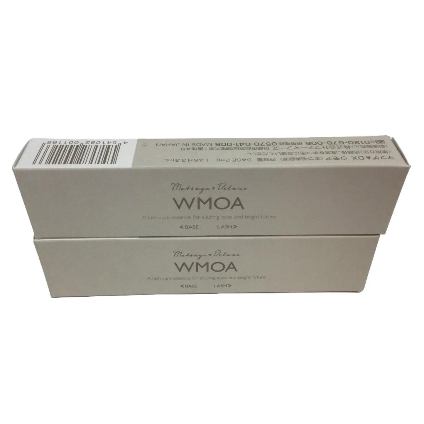 C497 K ★WMOA マツゲ★DX ウモア まつ毛美容液 美カール 美まつ毛ケア BASE 2mL LASH 3.3mL 2本セット【O】