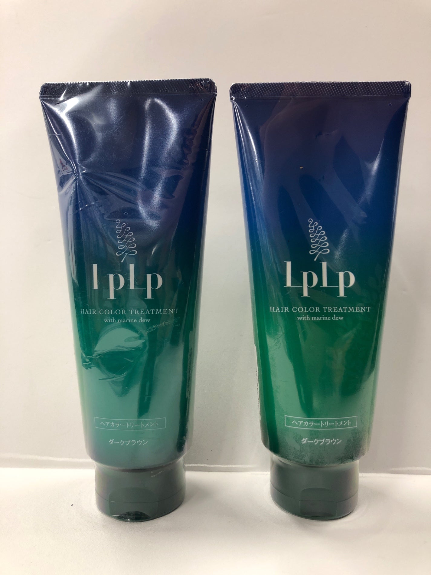 C220 ルプルプ(LPLP) オリジナル ヘアカラートリートメント ダークブラウン 白髪染め ノンパラベン ジアミンフリー 低刺激 敏感肌 200g 2本セット