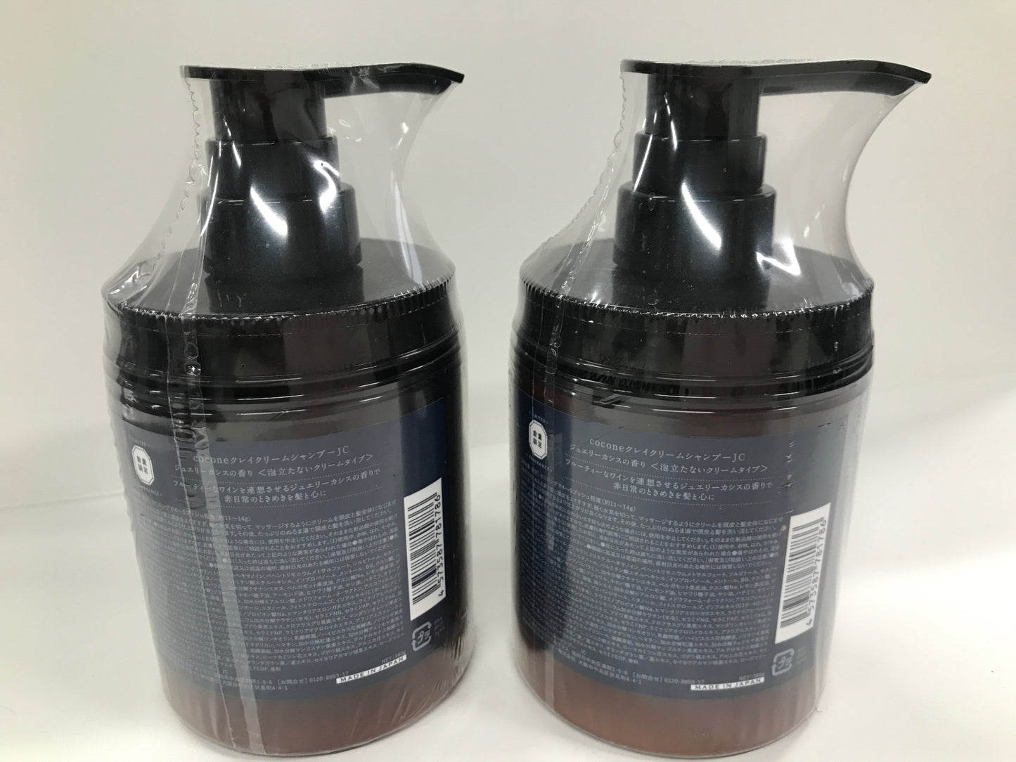 C512 cocone ココネ クレイクリームシャンプーJC ジュエリーカシスの香り 泡立たないクリームタイプ 数量限定 380g 2個セット