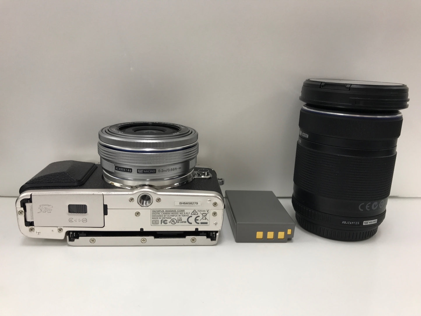 C622 D オリンパス OLYMPUS PEN E-PL7 EZ DZKIT SLV V205072SE001 EZダブルズームキット シルバー ミラーレス一眼