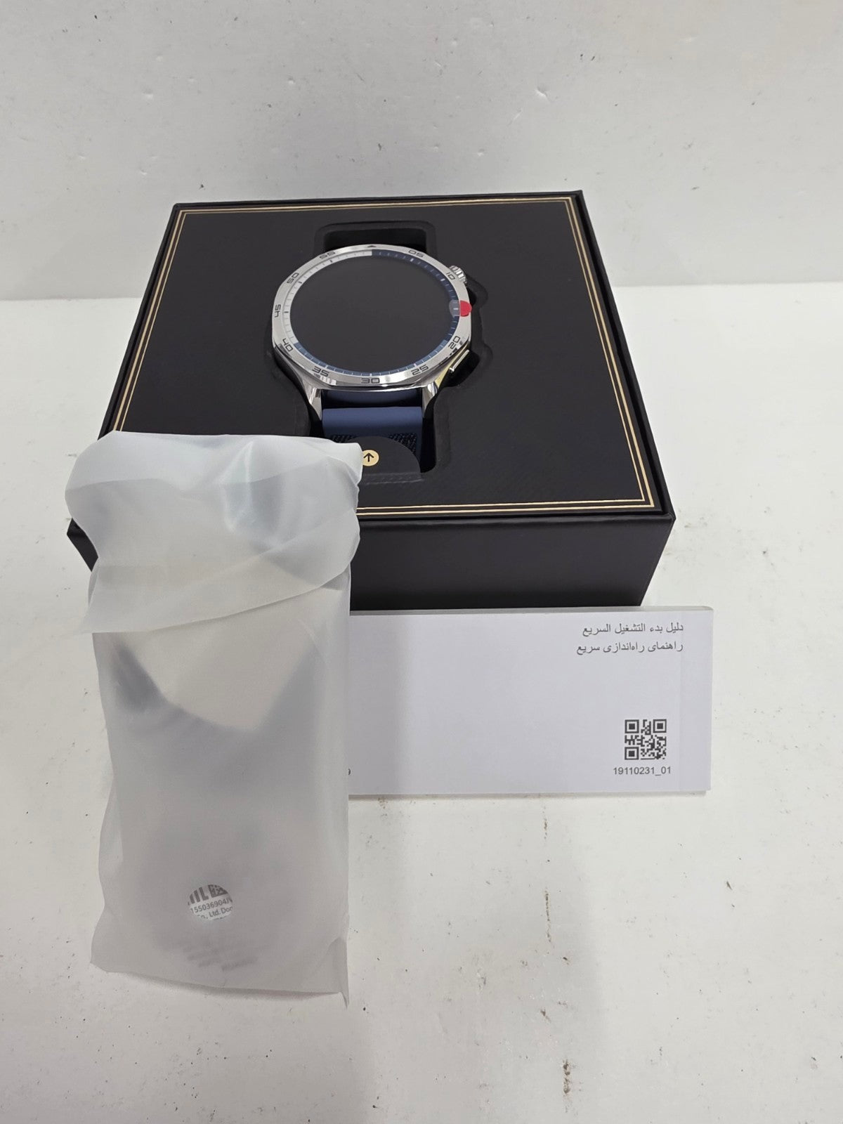 CU03 ファーウェイ(HUAWEI) WATCH GT 5 ブルー スマートウォッチ 1.43インチ