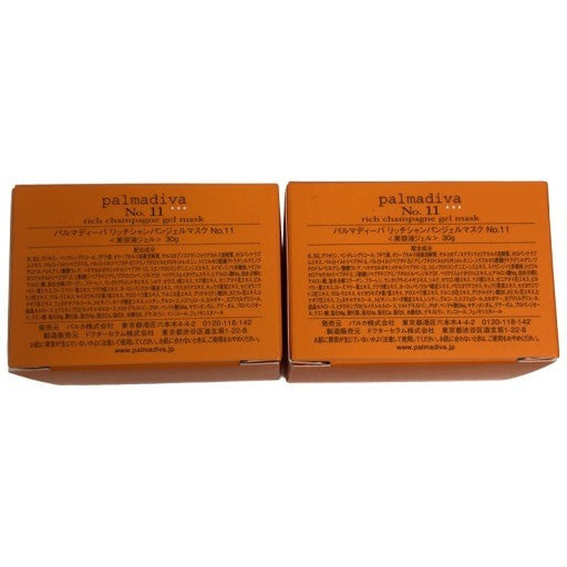 C054 パルマディーバ リッチシャンパンジェルマスク No.11 ジェル状美容液マスク 30g 2個セット