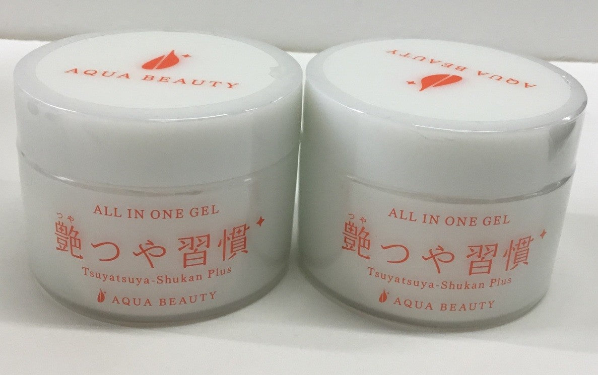 C334 艶つや習慣プラス 美容ゲル オールインワンタイプ 120g 2個セット