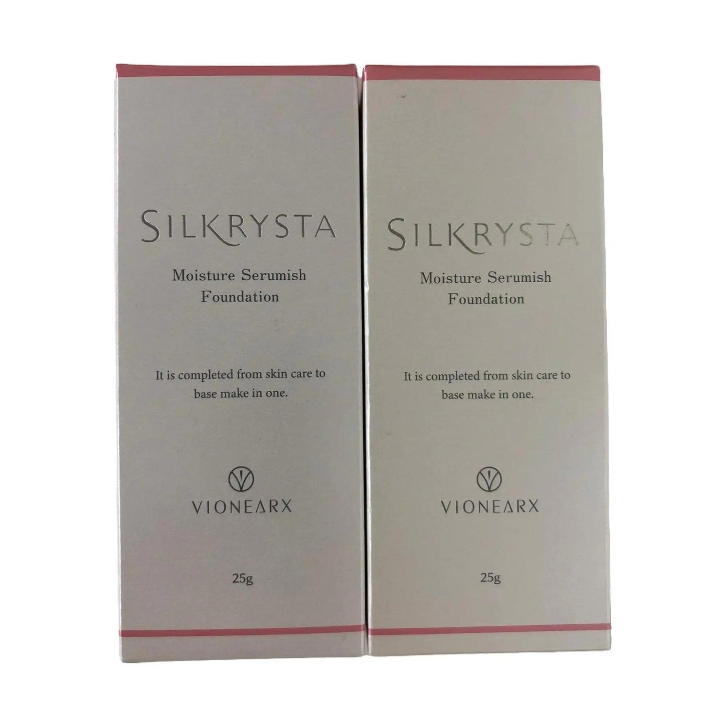 CC23 K SILKRYSTA シルクリスタ ファンデーション オールインワン 毛穴 保湿 25g 2個セット
