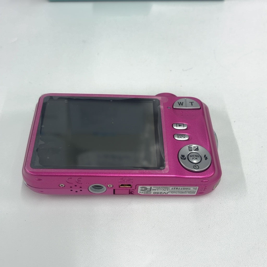 CGP8 FUJIFILM 光学3倍1600万画素 デジタルカメラ FINPIX JV250P 2.7型液晶モニター
