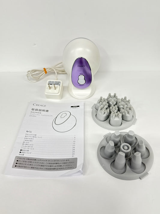 C989 YA-MAN ヤーマン CREAGE クリアージュ 家庭用美顔器 ヘッドスパリフト CR-05V
