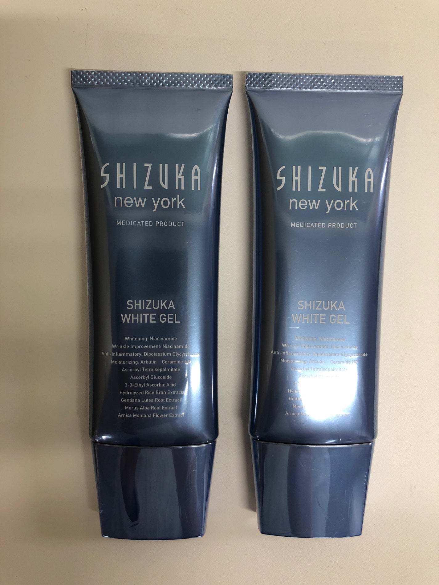 C129 K SHIZUKA new york(シズカニューヨーク)シズカ ホワイトゲル オールインワン 60g 2個セット