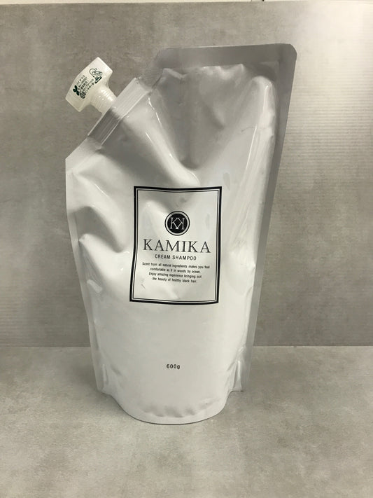 C165 KAMIKA カミカ オールインワンクリームシャンプー 頭皮ケア・ダメージケア・フケ、かゆみ予防 600g