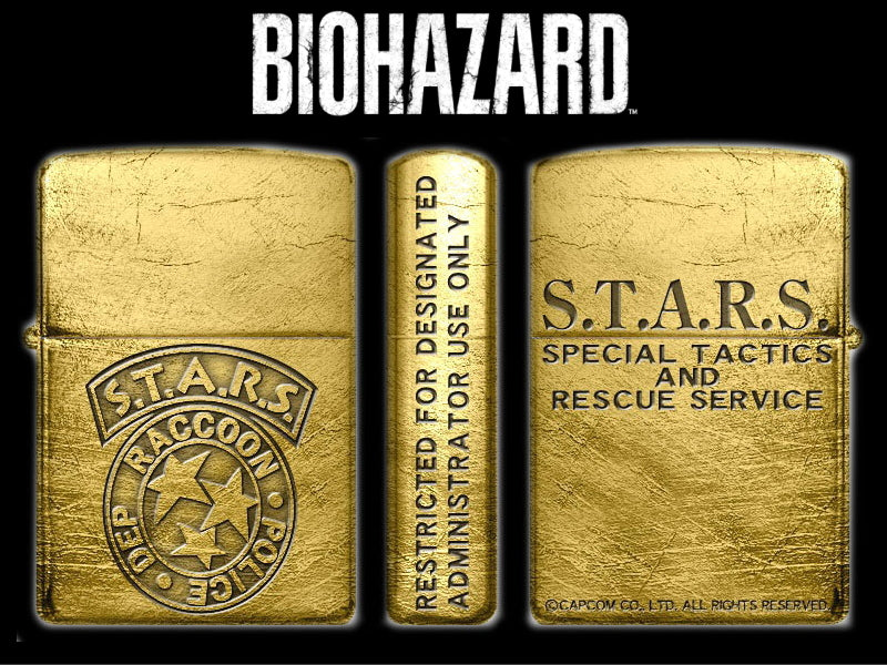ZIPPO ジッポ― オイルライター ジッポ バイオハザード 「S.T.A.R.S.」