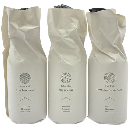 Z000 Komons ハンドソープ 280ml & 除菌消臭ミスト 300ml & 食器用洗剤 300ml 3本セット　ラスト1点！