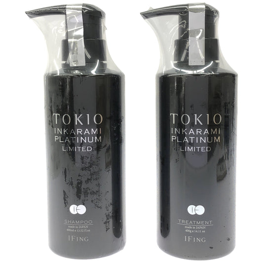 Z000 TOKIO IE インカラミ プラチナム リミテッドシャンプー 400ml & トリートメント 400g 2本セット
