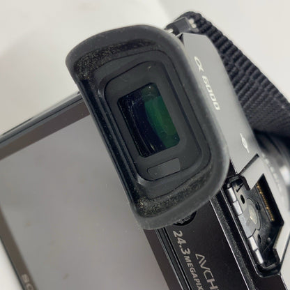 CK53 D ソニー ミラーレス一眼 α6000 ボディ グラファイトグレー ILCE-6000 H