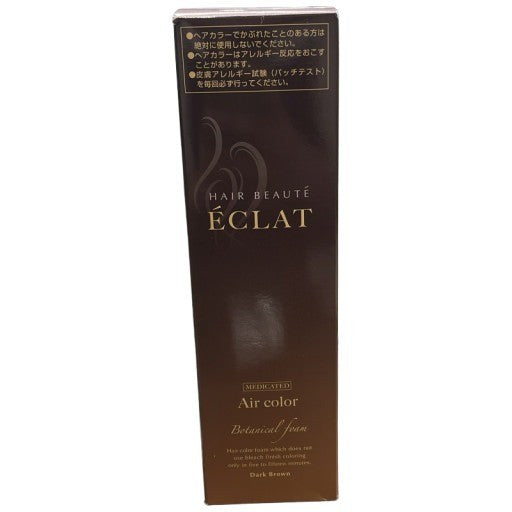 C34K ヘアボーテ　エクラ　ボタニカル　エアカラーフォーム　ダークブラウン　150g