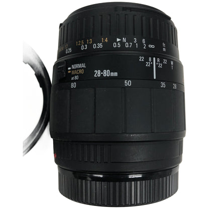 C979 Sigma 28 – 80 mm f3 . 5 – 5.6 aspherical-macroレンズfor minolta-afカメラ