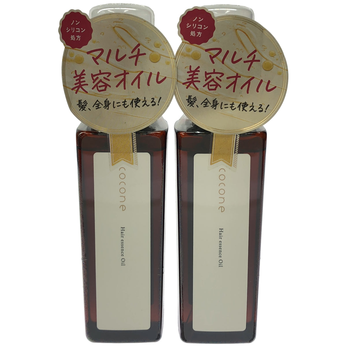 Z000 cocone ヘアエッセンスオイル 洗い流さないヘアトリートメント 100mL 計2個セット　ラスト1点！
