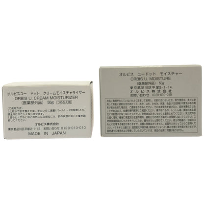 Z000 オルビス ユードット モイスチャー 50g & クリームモイスチャライザー つめかえ用 50g 計2個セット　ラスト1点！