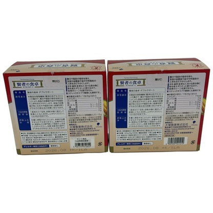 C551 賢者の食卓 ダブルサポート 6g×30包 食後の糖と脂肪をケアする食物繊維サプリ  2箱セット●賞味期限：2026/08～