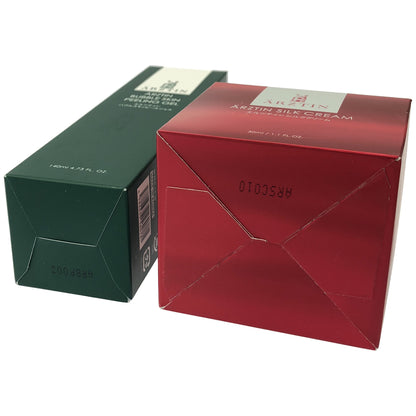 Z000 エルツティン バブルスキンピールジェル 140mL & シルククリーム 30mL 計2個セット　ラスト1点！