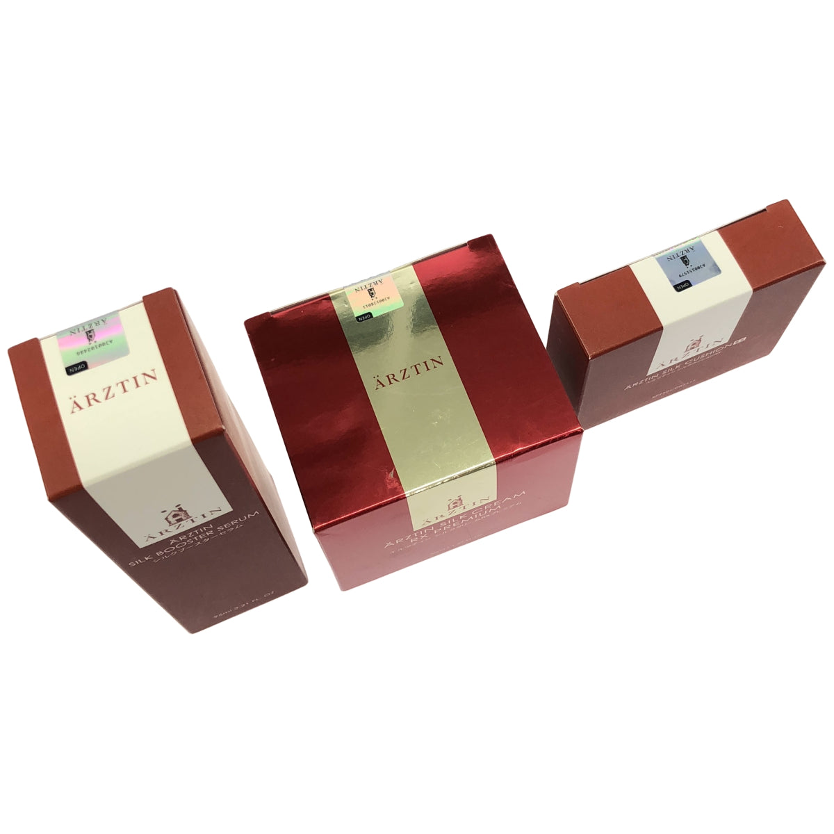 Z000 エルツティン シルククリームRXプレミアム 50mL & シルクブースターセラム 95mL & シルククッションRX 12g 計3個セット　ラスト1点！