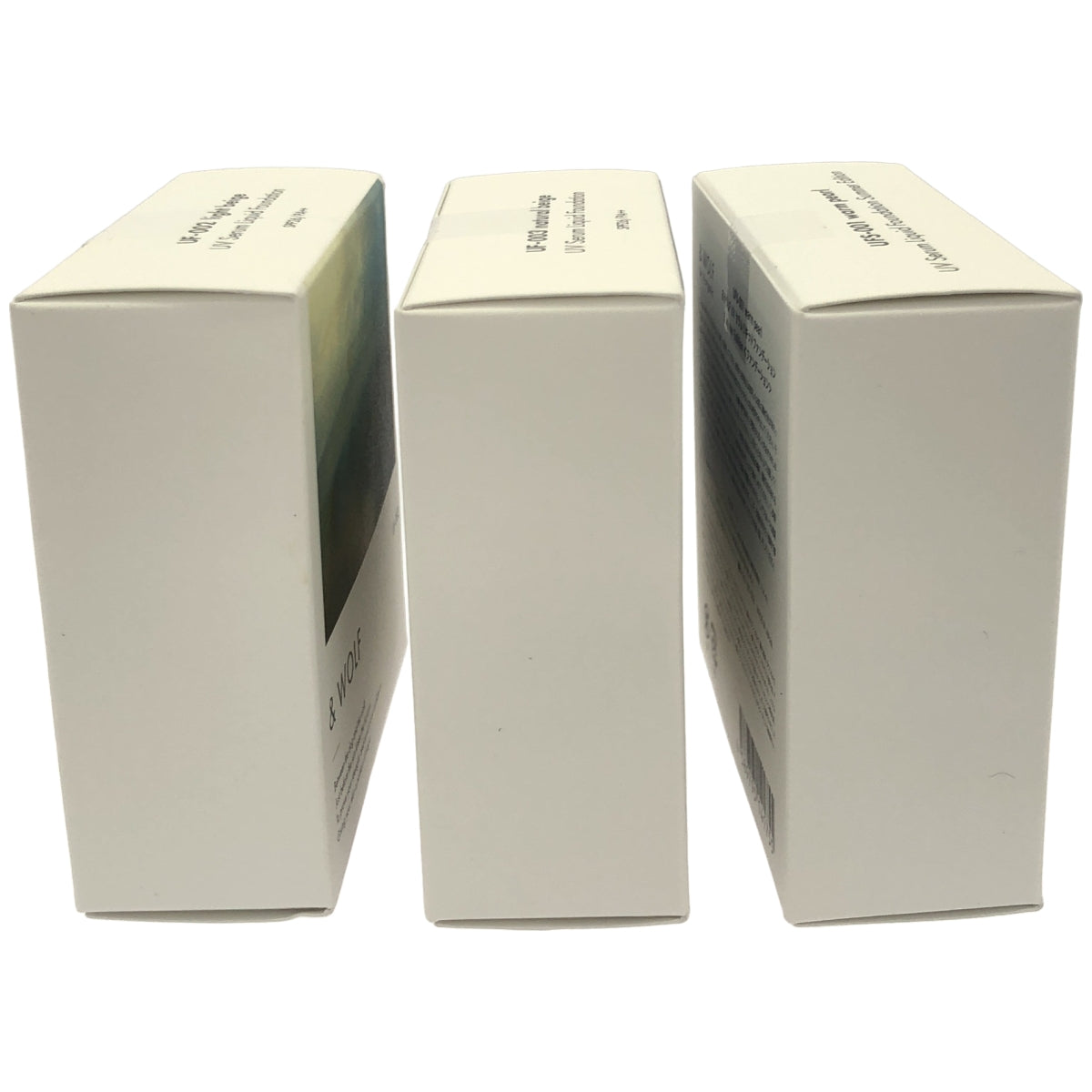 Z000 & WOLF UVセラムリキッドファンデーション UFS-001 17g& UF-002 & UF-003 12.5g 3個セット