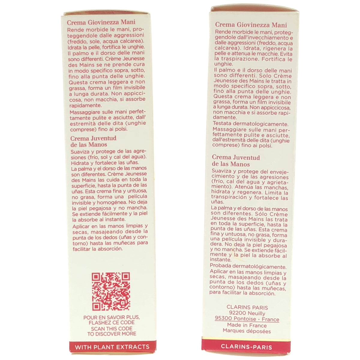 Z000 CLARINS ハンド/ネイル トリートメント クリーム 30mL 2個セット　ラスト1点！