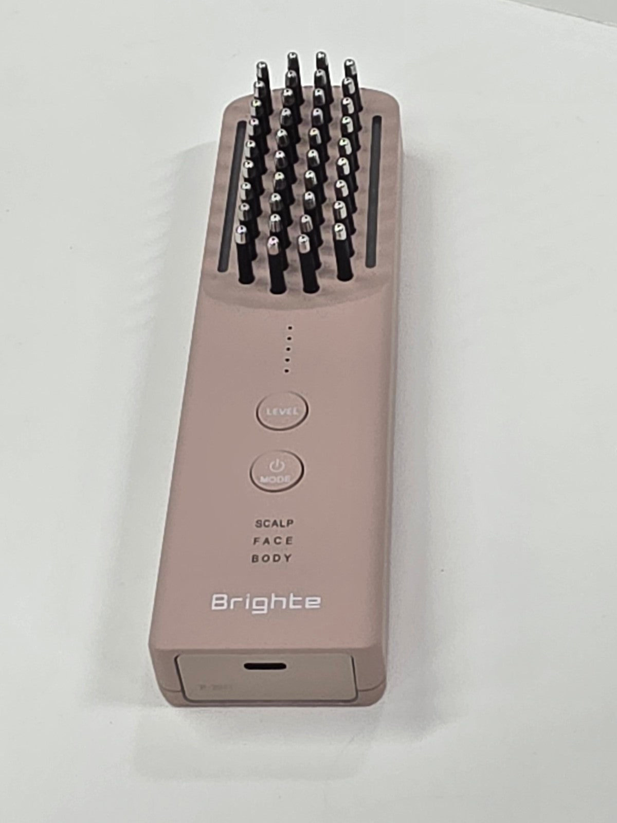 CU75 ■ブライト ブラシ型美顔器(ピンク) Brighte ELEKI BRUSH+ (ブライト エレキブラシプラス) BRT-FSB180PK