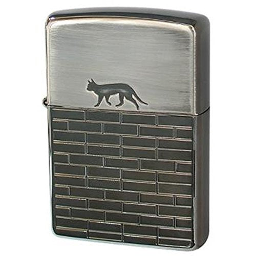 Zippo(ジッポ) オイル ライター NO200 キャットウォーク ブラックニッケル 2BN-CATW