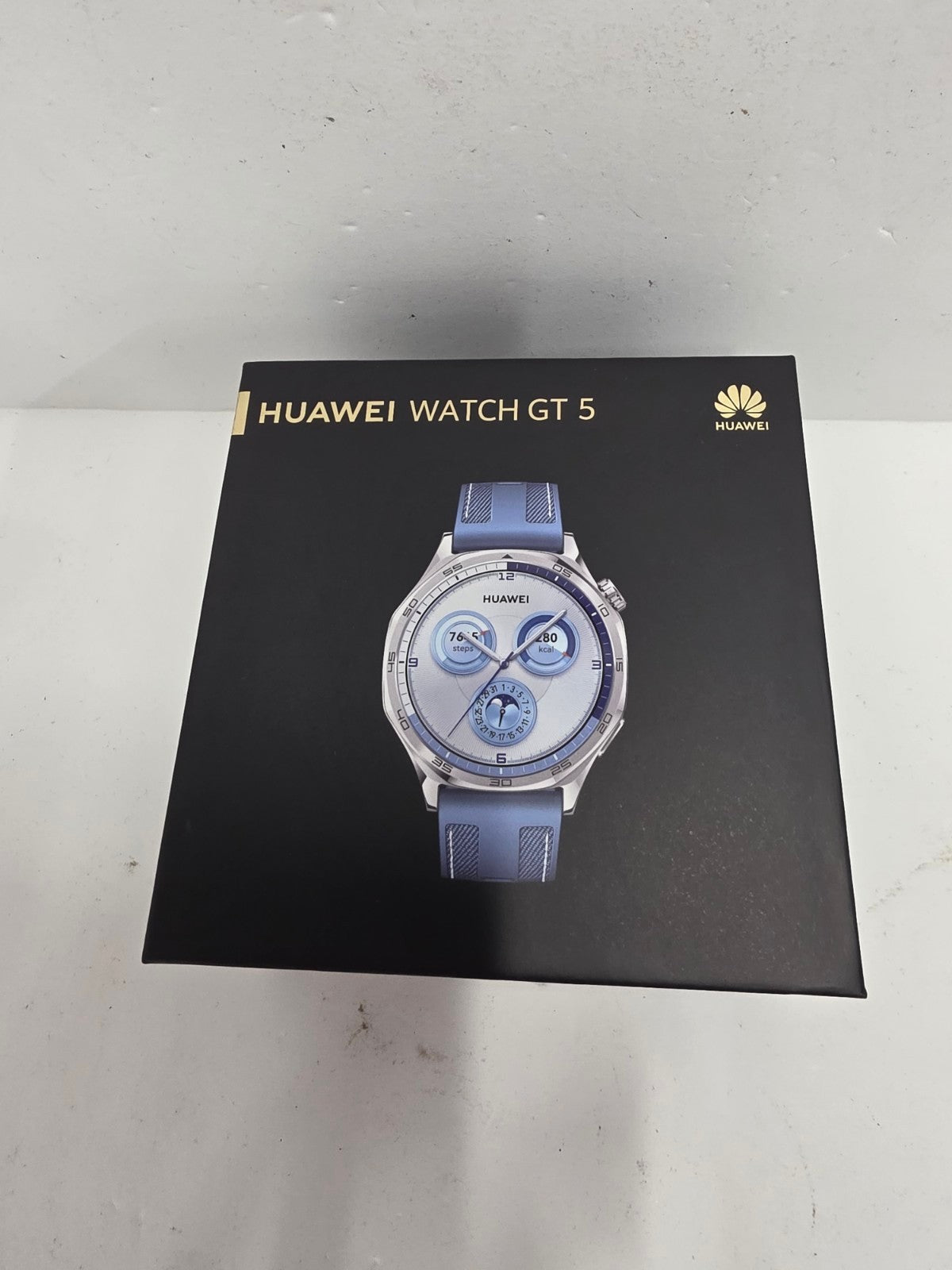 CU03 ファーウェイ(HUAWEI) WATCH GT 5 ブルー　スマートウォッチ 1.43インチ