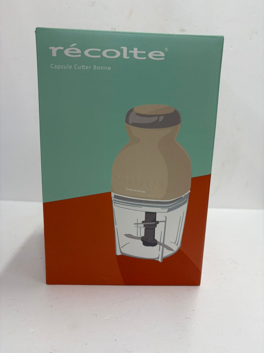 C99D recolte レコルト カプセルカッター ボンヌ RCP-3 専用カップ＆カバー 専用フタ2個入