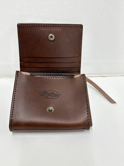 ROTAR Ro dot short wallet 財布 ショートウォレット チョコ RT1489020 二つ折り財布