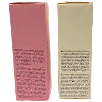 Z000 ポール & ジョー スパークリング ファンデーション プライマー 001 30ml & パールファンデーション プライマー 002 30ml 計2本セット　ラスト1点！