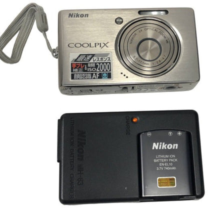 CT08 Nikon デジタルカメラ COOLPIX(クールピクス) S500 710万画素 シルバー
