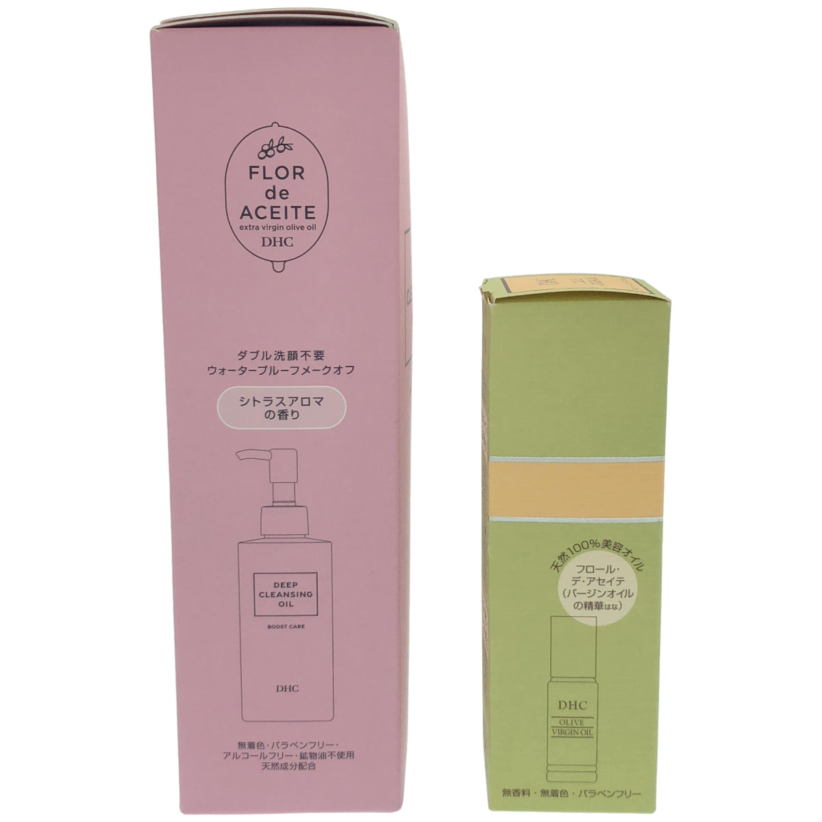 Z000 DHC オリーブ バージンオイル 30mL & ディープ クレンジング オイル ブーストケア 200mL 計2本セット　ラスト1点！