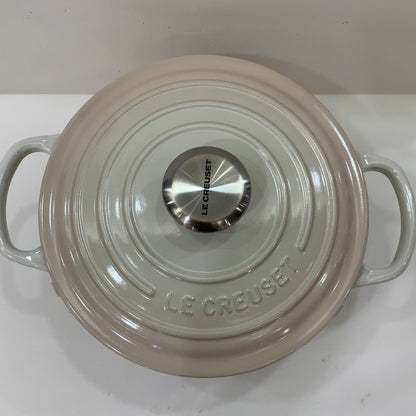 C9E1 D LE CREUSET ル・クルーゼ シグニチャー ココット・ロンド 18cm メレンゲ