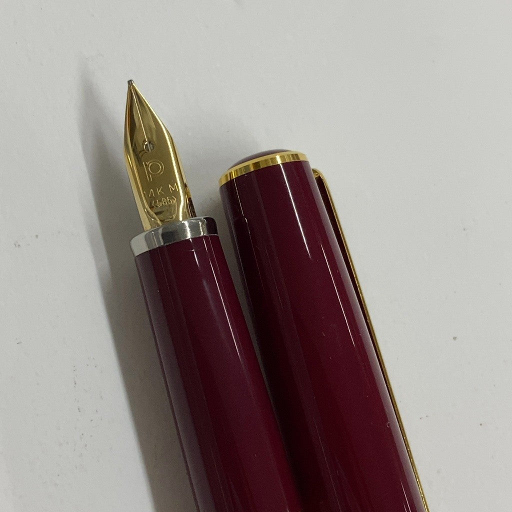 C92W K 14Kスタンダード 万年筆 PTL-5000A #70レッド （中）