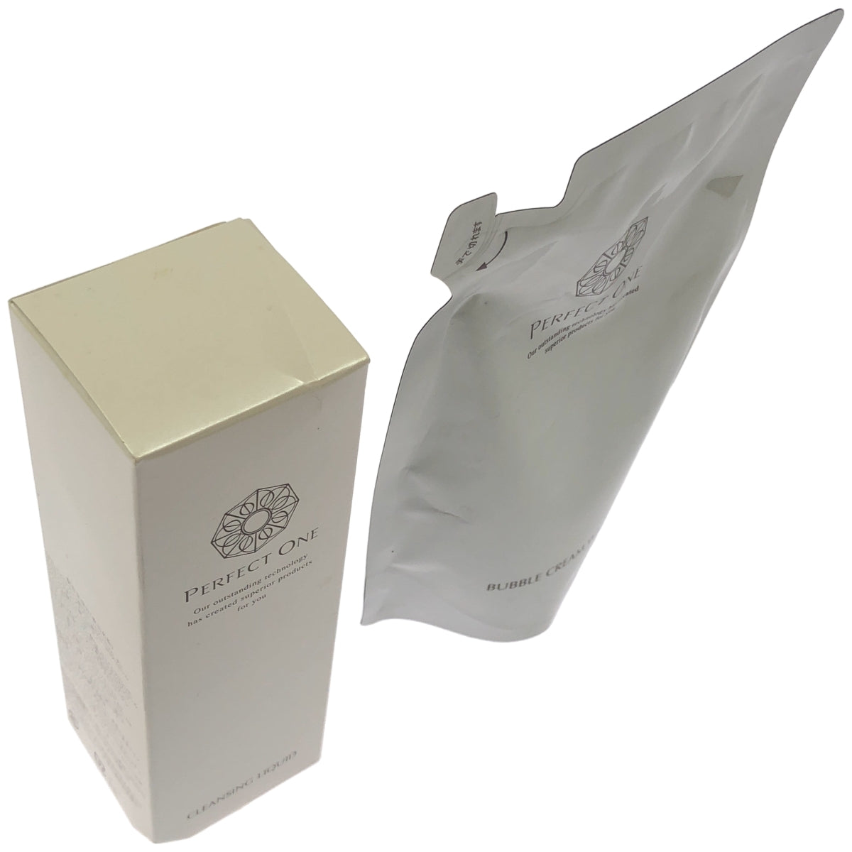 Z000 パーフェクトワン クレンジングリキッド 150mL & バブルクリームウォッシュ つめかえ用 190mL 2個セット　ラスト1点！