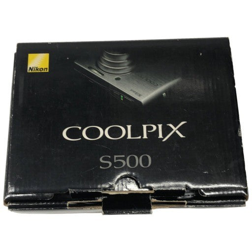 CT08 Nikon デジタルカメラ COOLPIX(クールピクス) S500 710万画素 シルバー