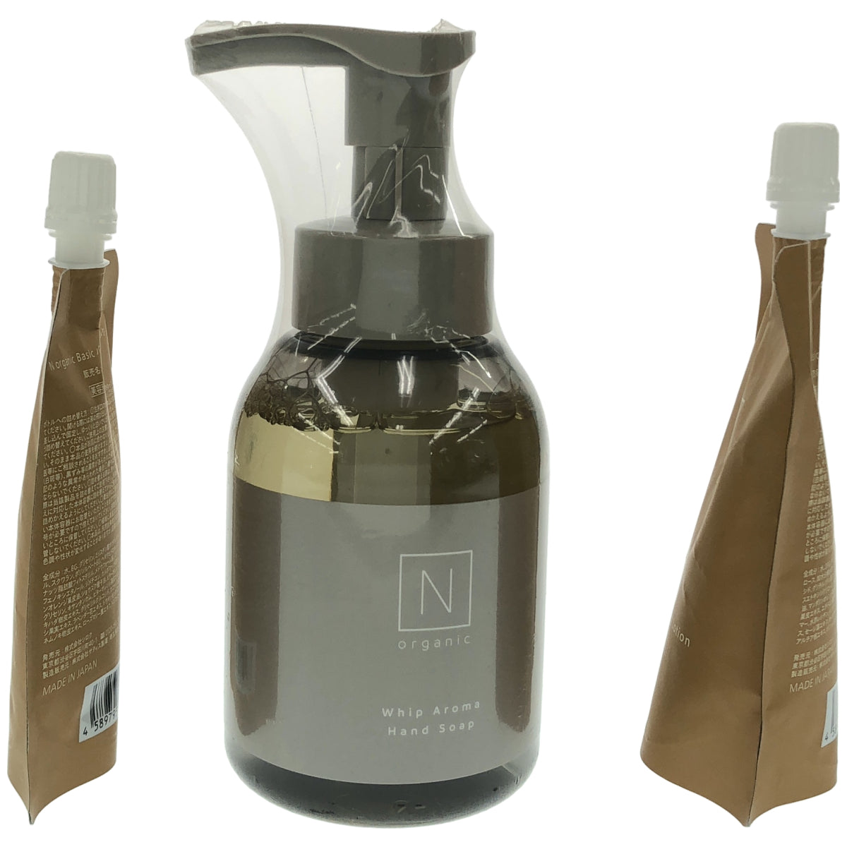 Z000 N organic HOME バランシング エッセンス ミルク 60mL & バランシング ローション 100mL & ホイップ アロマ ハンドソープ 350mL 計3個セット　ラスト1点！