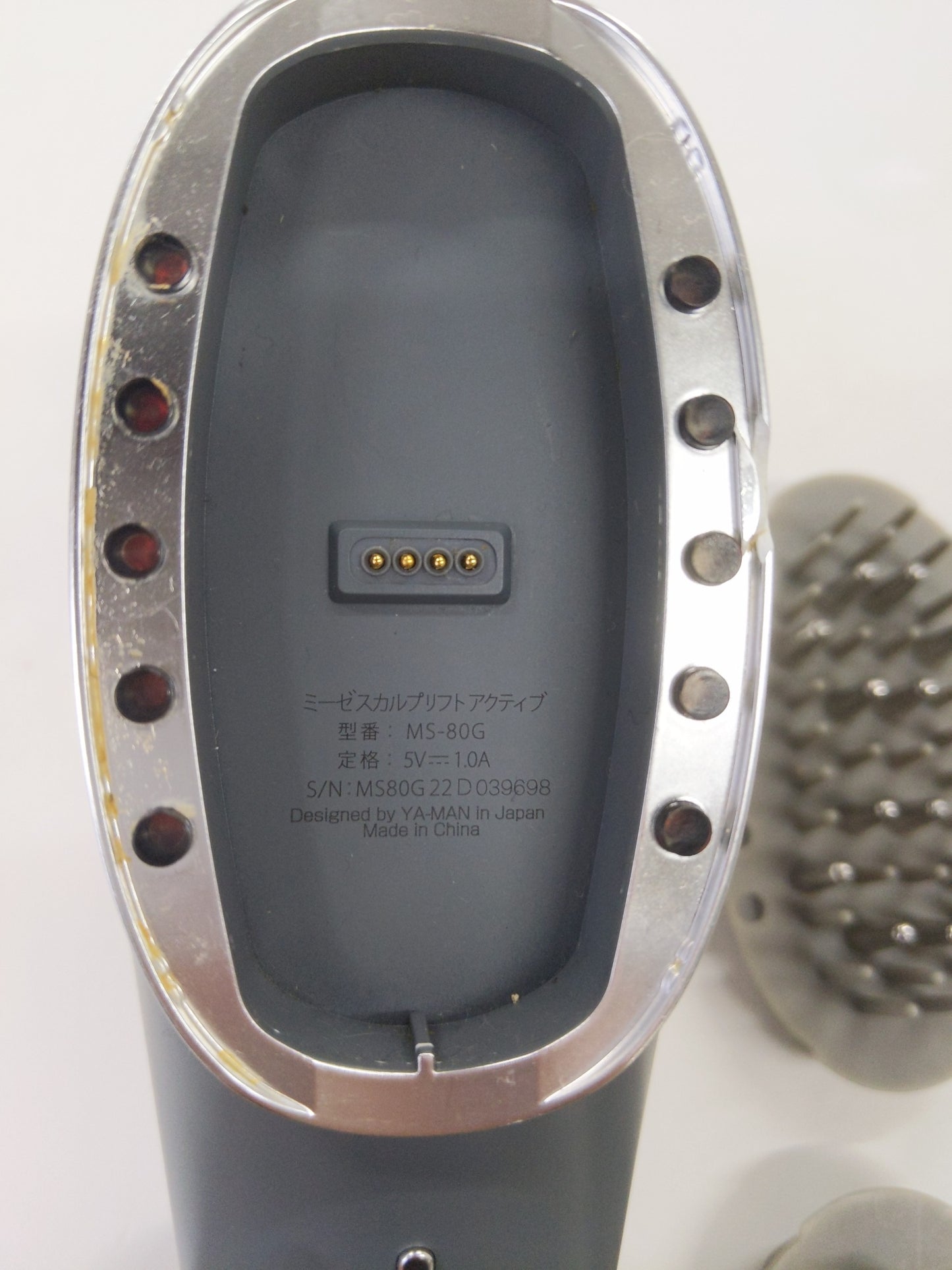 ACなし D YAMAN ヤーマン myse ミーゼ MS-80G 家庭用美容器 スカルプリフトアクティブ