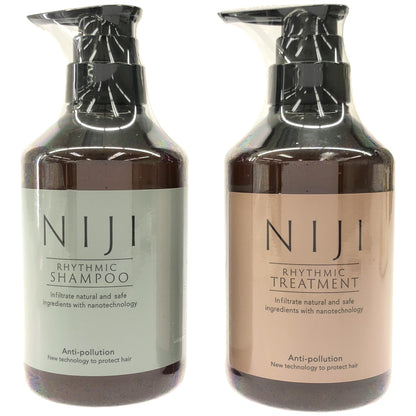 Z000 NIJI シャンプー 400mL & ヘアトリートメント 400mL 計2個セット　ラスト1点！