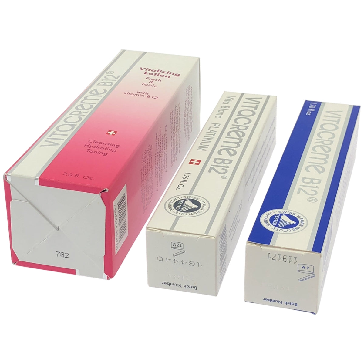 Z000 VITaCReMe B12 Bローション 200mL & ビタクリーム(クリーム) 50mL & ビタブラン プラチナム(クリーム) 50mL 3個セット
