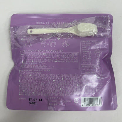 CA66 K Teaflex ティーフレックス ルイボスティー SLEEP NIGHT PEACH 90g●賞味期限：2027/07/14～