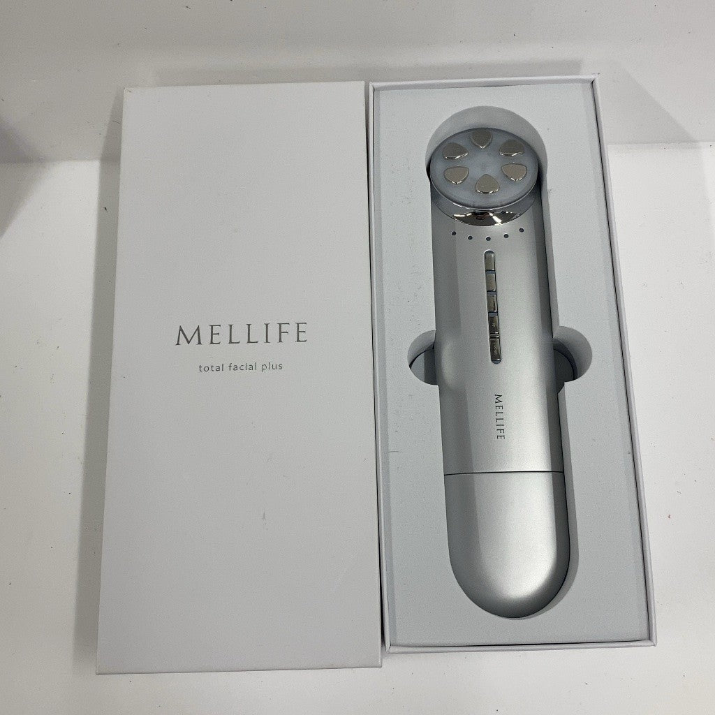 C54M MELLIFE トータルフェイシャルプラス 美顔器 毛穴洗浄 EMS RF LED 超音波 イオン導入