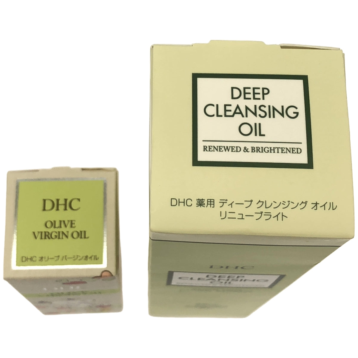 Z000 DHC 薬用 ディープ クレンジング オイル リニューブライト 200mL & オリーブ バージンオイル 30mL 2個セット