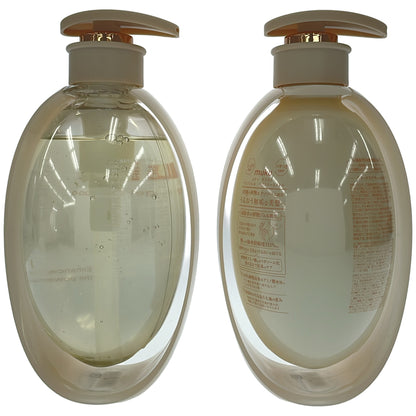 Z000 ムク+モイスト アミノジェルシャンプー 髪への密着度120% 410mL & ヘアトリートメント 髪への保水持続度115% 410g 計2個セット　ラスト1点！