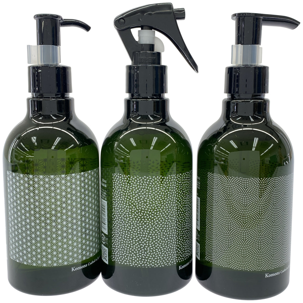 Z000 Komons ハンドソープ 280ml & 除菌消臭ミスト 300ml & 食器用洗剤 300ml 3本セット　ラスト1点！